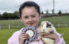 Holly Humphries with Toffee