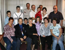 Family Picture taken in the Weltrees Inn  4th Dec 2004