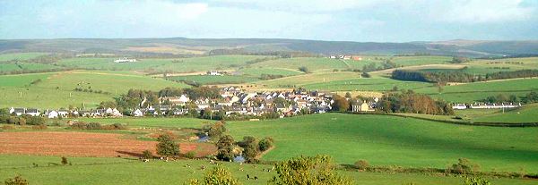 The Villiage of Crosshill, Aryshire, Scotland. Photo by Brian Wotherspoon.