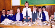Home baking: pupils ready for a rush of customers, just about to come their way