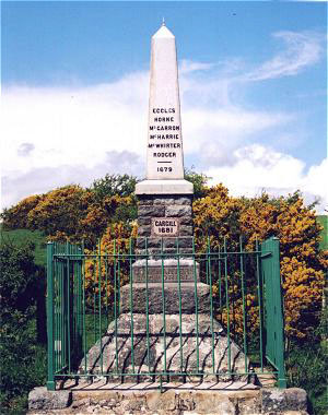 Photograph of Covenanters Memorial by David Kiltie