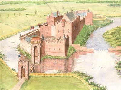 Reconstruction of Yester Castle