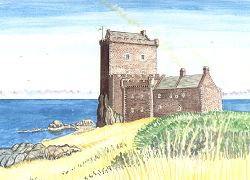 Reconstruction of Dunure Castle