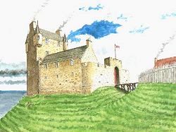 Reconstruction of Greenan Castle