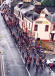 A bird's eye view of the Apprentice Boys' parade from Maybole Castle