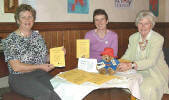 Book launch -left to right Dorothy Semple, Marilyn Pope and Dr Elizabeth Haggarty