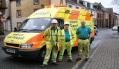 Michael Cooper, Drew Fulton and David Page.Michael and David live in Maybole