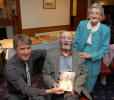 Councillor Brian Connolly, Adam Graham and his sister Jenny